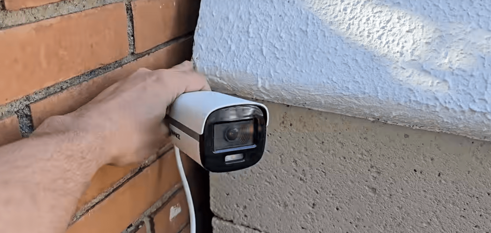 Security Camera with Plastic Optical Fiber